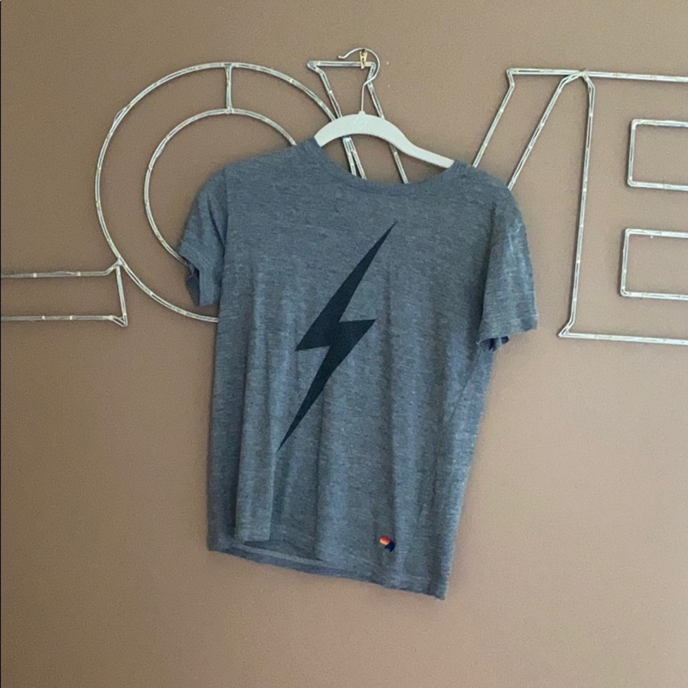Aviator nation grey tee